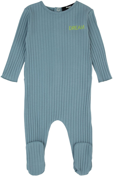 Noggi Baby Boys Girls Wide Ribbed Cotton Stretchie - 241210