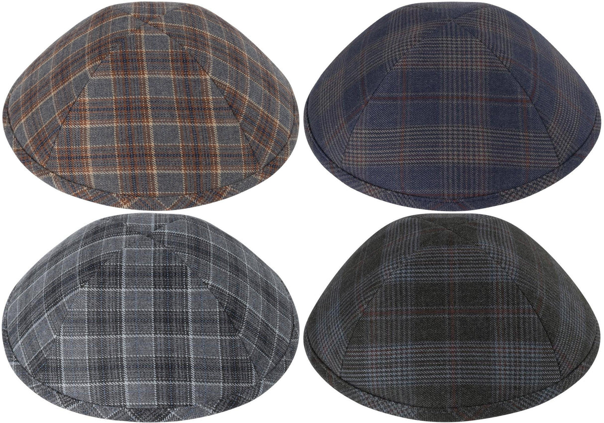 iKippah Boys Box Plaid Yarmulka