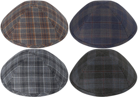 iKippah Boys Box Plaid Yarmulka