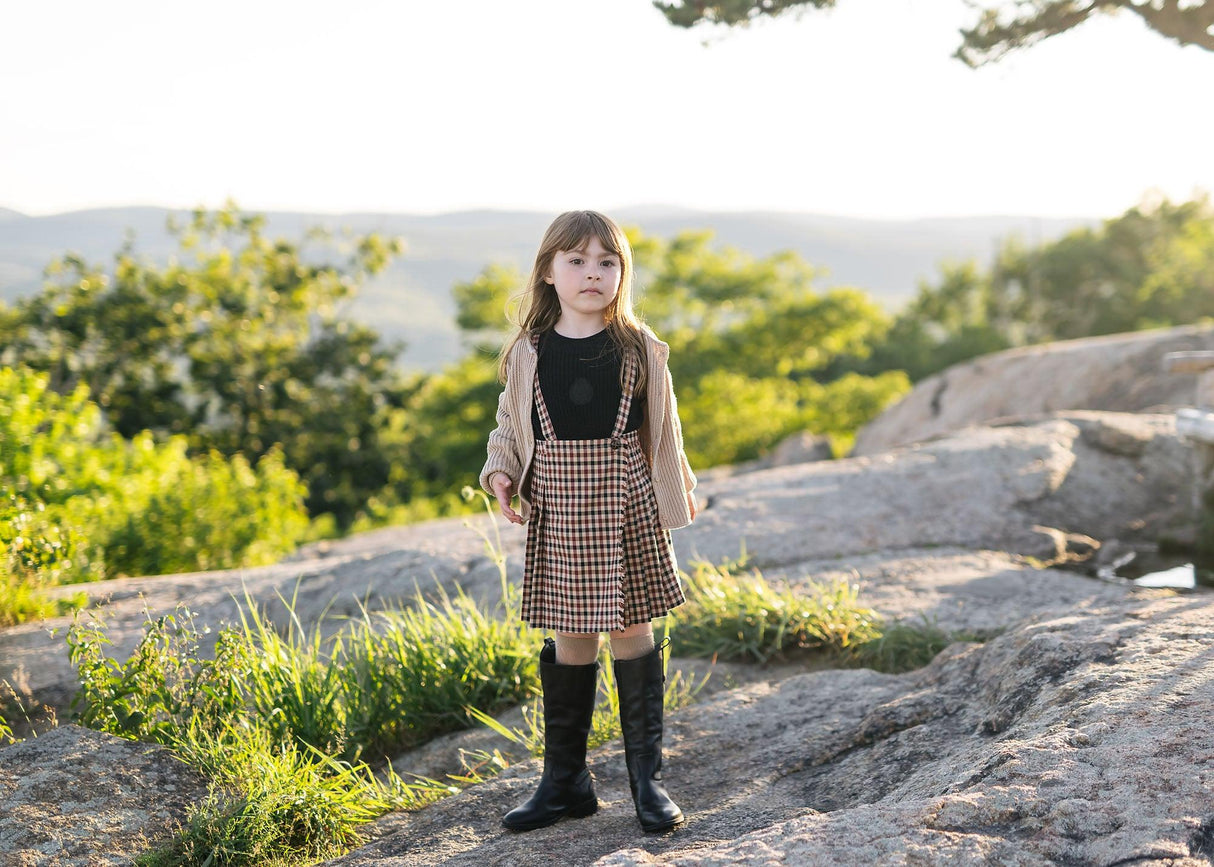 Analogie by Lil Legs Shabbos Collection Girls Kilt Skirt