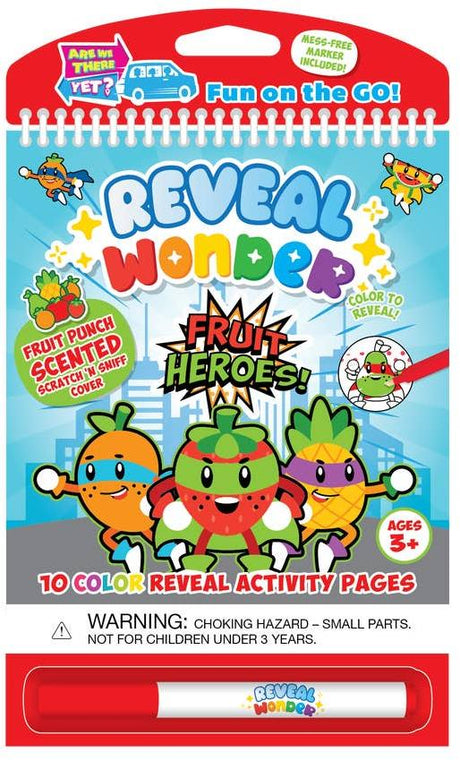 Scentco Reveal Wonder Fruit Heroes Activity Book - RW002