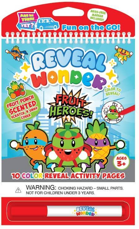 Scentco Reveal Wonder Fruit Heroes Activity Book - RW002