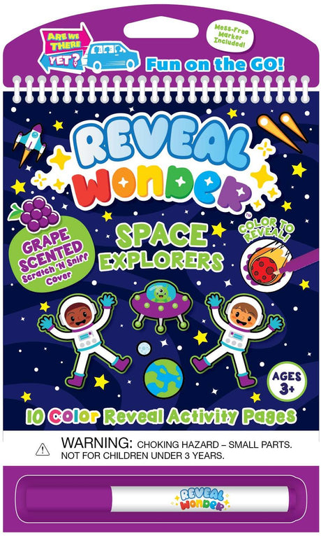 Scentco Reveal Wonder Space Explorers Activity Book - RW003