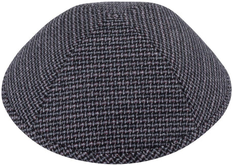 iKippah Boys Black Dashed Yarmulka