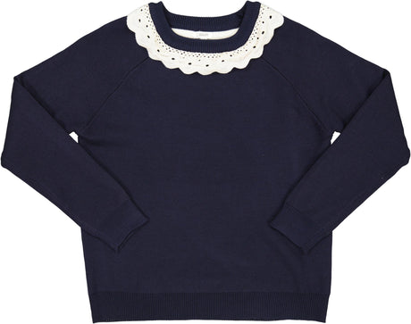 Bonjoy Girls Ruffle Sweater - BTW016SR