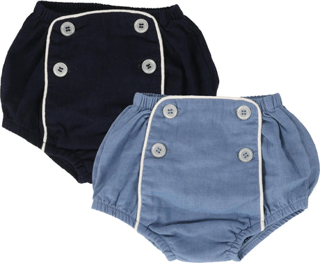 Analogie by Lil Legs Dressy Collection Baby Boys Button Bloomers - DBB