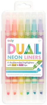 ooly Double Ended Highlighter 6 Pack - 130-078