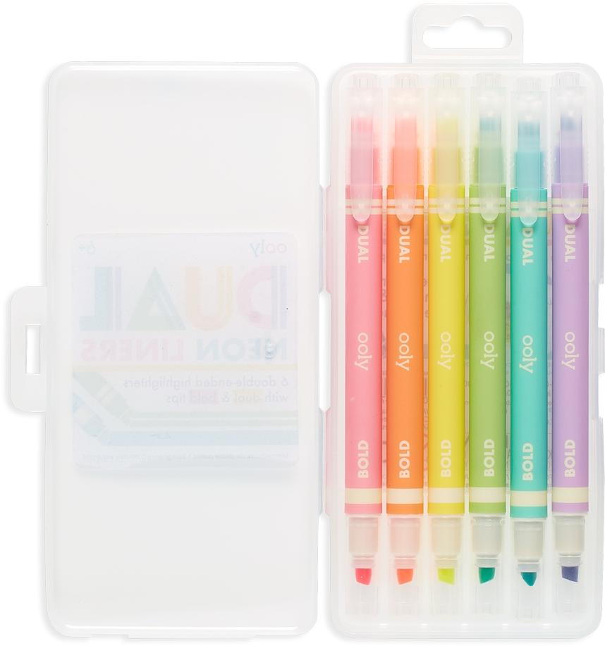 ooly Double Ended Highlighter 6 Pack - 130-078