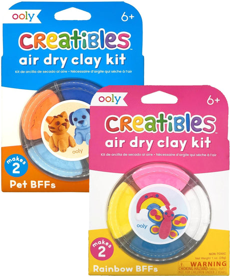 ooly Creatibles DIY Air Dry Clay Small Craft Kit - 161