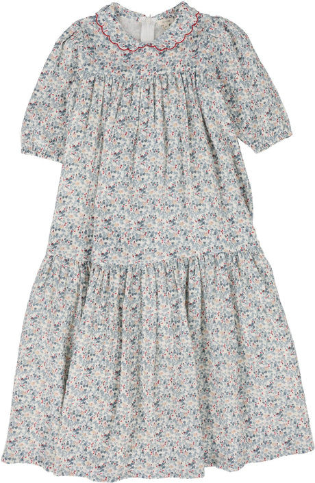 Lil Legs Loungewear Collection Girls Floral 3/4 Sleeve Maxi Robe - FDTQ