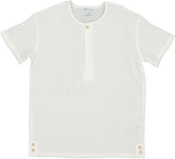 Klai Boys Textured Short Sleeve Dress Shirt - TD31134