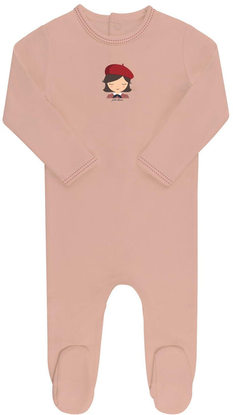 Ely's & Co Baby Boys Girls French Terry Stretchie - AW24-002