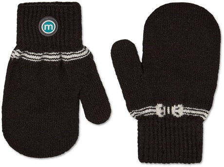 Memoi Knit in Bow Mittens - MKA-204