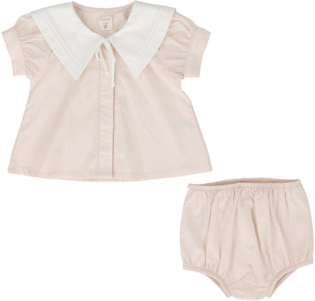 Analogie by Lil Legs Sailor Collection Baby Toddler Girls Outfit - SGS